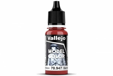 Vallejo Model Color Dark Vermilion 17ml (70.947)