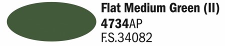 Italeri Flat Medium Green (II) 20ml