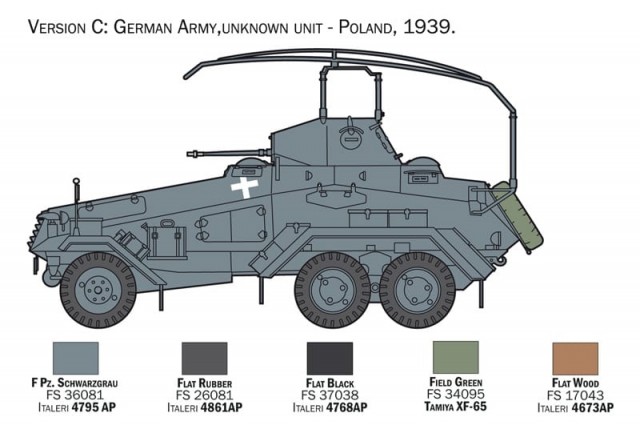 Italeri 1/35 Sd. Kfz. 232 6 Rad.