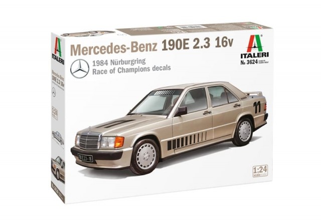 Italeri 1/24 Mercedes-Benz 190E 2.3 16v
