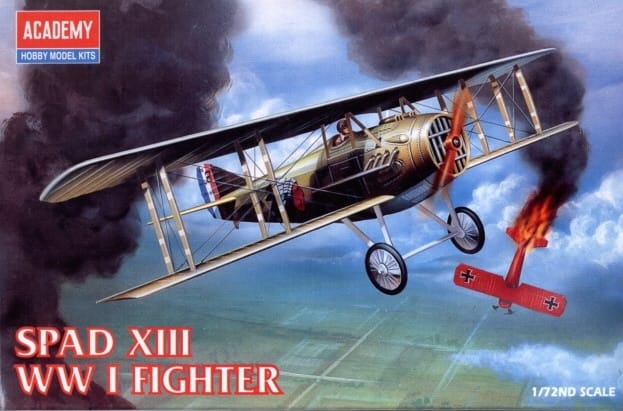 Academy 1/72 Spad XIII WWI Fighter