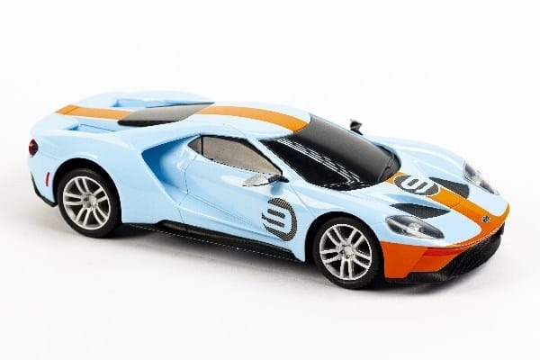 Moto Sounds 1/24 Ford GT Blue/Orange m/lyd og lys