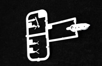 Bronco Models 1/350 German Long Range Submarine U-IX