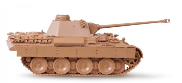 Zvezda 1/35 German Medium Tank Pz.Kpfw.V Panther w/Interior Details