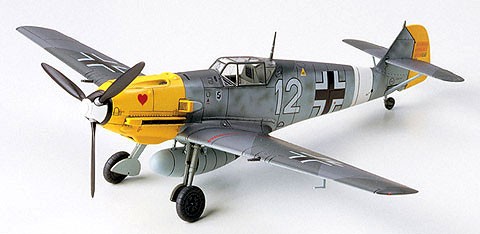Tamiya 1/72 Messerschmitt Bf109 E-4/7 Trop 60755