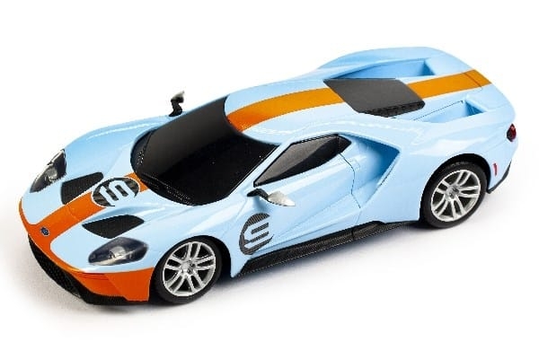 Radiostyrt 1/24 Ford GT Blue/Orange 27Mhz