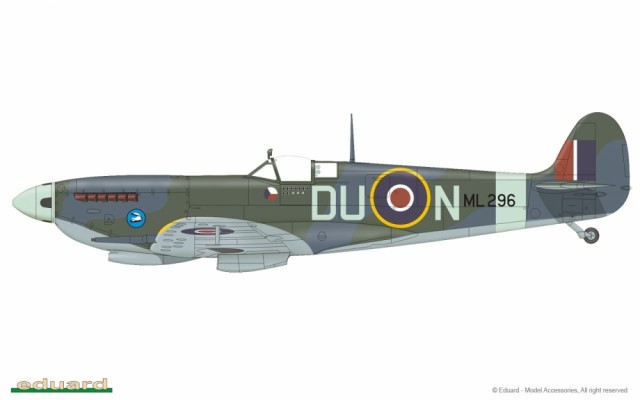 Eduard 1/48 Spitfire Mk.IXc Late Profipack Edition