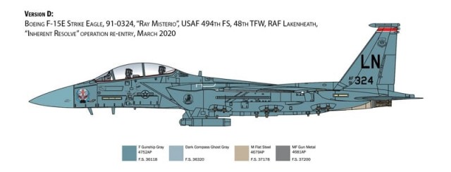 Italeri 1/48 F-15E Strike Eagle