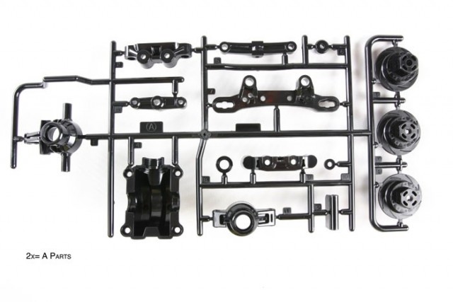 51527 Tamiya TT-02 A Parts (Upright)