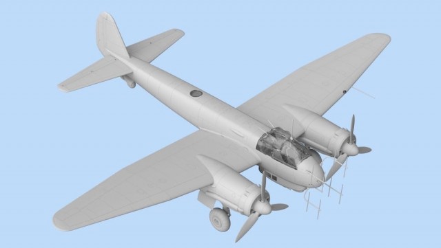 ICM 1/48 WWII German Night Fighter Ju 88C-6b