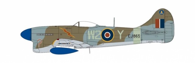 Airfix 1/72 Hawker Tempest Mk.V Post War