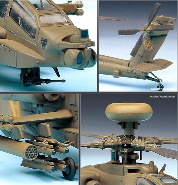 Academy 1/72 IDF AH-64A Apache