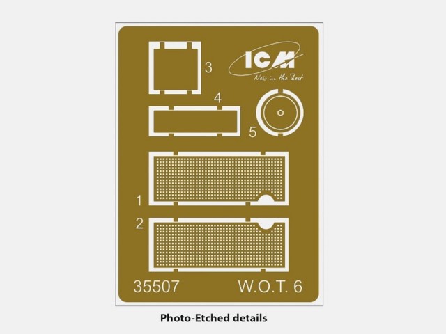 ICM 1/35 Soviet MLRS BM-13-16 on W.O.T. 8 Chassis