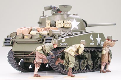Tamiya 1/35 M4A3 Sherman 75mm Gun Late Production