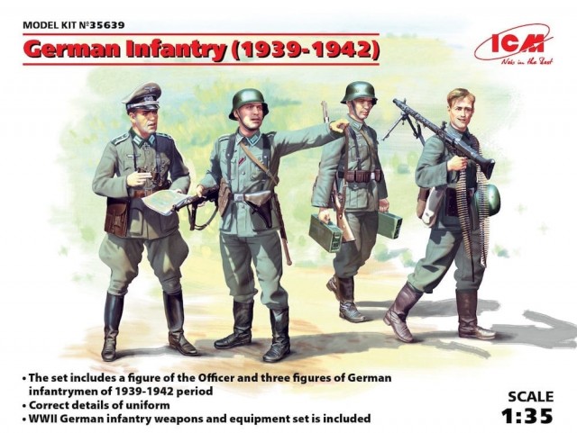 ICM 1/35 German Infantry (1939-1942)