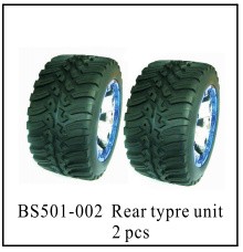 501-002 BSD REAR TYPRE SET 2 stk.