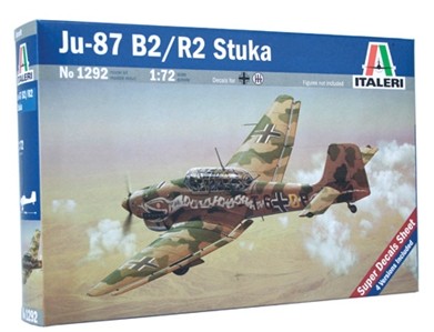 Italeri 1/72 Ju-87 B2/R2 Stuka No 1292
