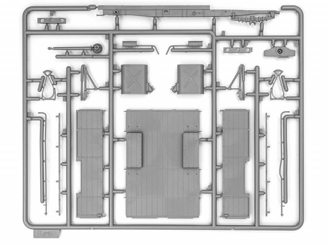 ICM 1/35 Soviet MLRS BM-13-16 on W.O.T. 8 Chassis