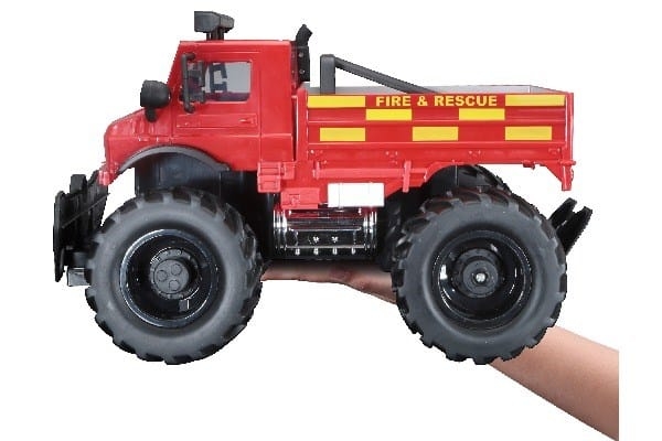 Radiostyrt 1/16 MB Unimog U500 (Fire Rescue) 27Mhz