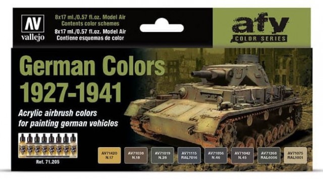 Vallejo Model Air German Colors 1927-1941