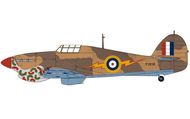 Airfix 1/48 Hawker Hurricane Mk.I Tropical