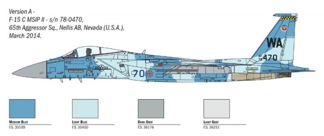 Italeri 1/72 F-15C Eagle