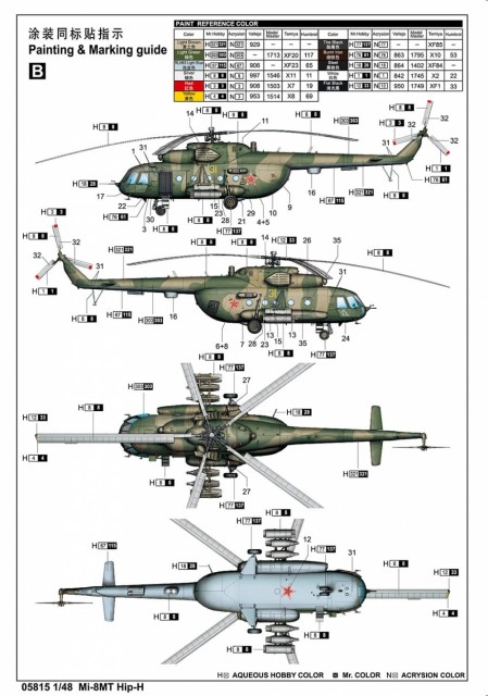 Trumpeter 1/48 Mi-8MT Hip-H
