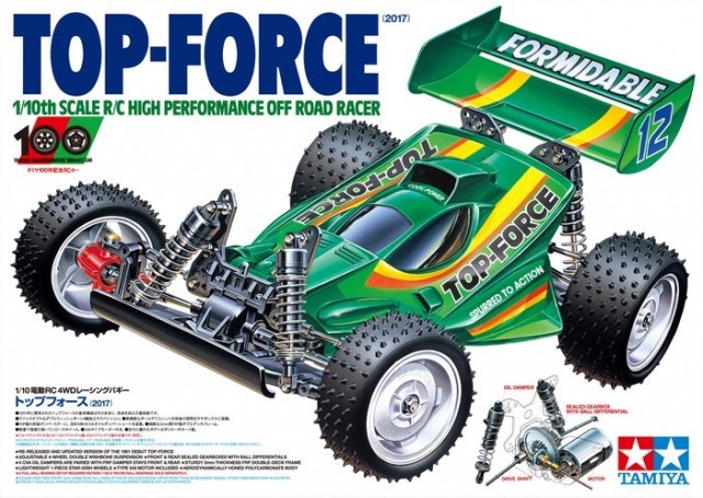 Tamiya RC byggesett 1/10 Top-Force (2017)