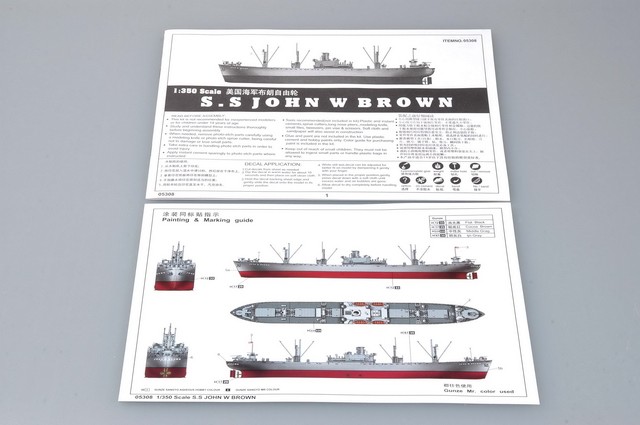 Trumpeter 1/350 S.S John W Brown