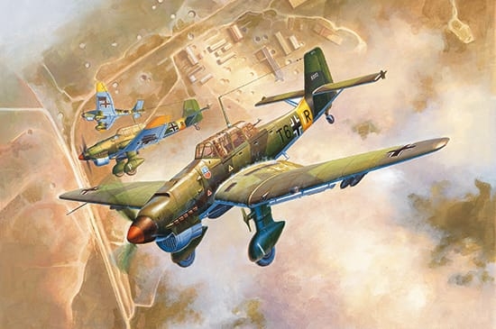 Trumpeter 1/24 Junkers Ju-87B-2 Stuka
