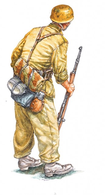 Italeri Infanterisett 1/72 German Paratroopers (Tropical Uniform) No 6134