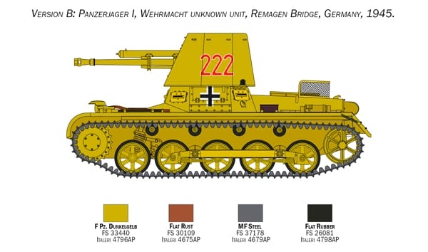 Italeri 1/35 Panzerjager I