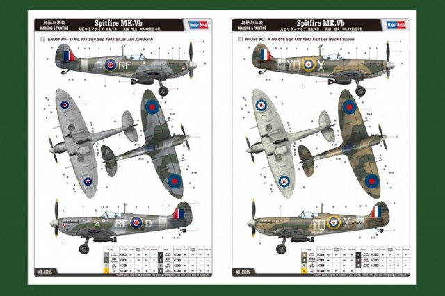 HobbyBoss 1/32 Spitfire Mk.Vb