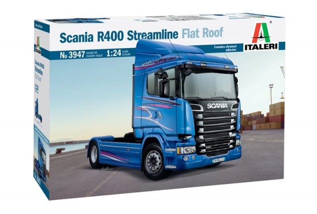 Italeri 1/24 Scania R400 Streamline Flat Roof