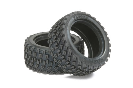 Tamiya Dekk 60D Rally Block Tire (2stk.)