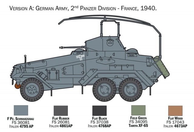 Italeri 1/35 Sd. Kfz. 232 6 Rad.