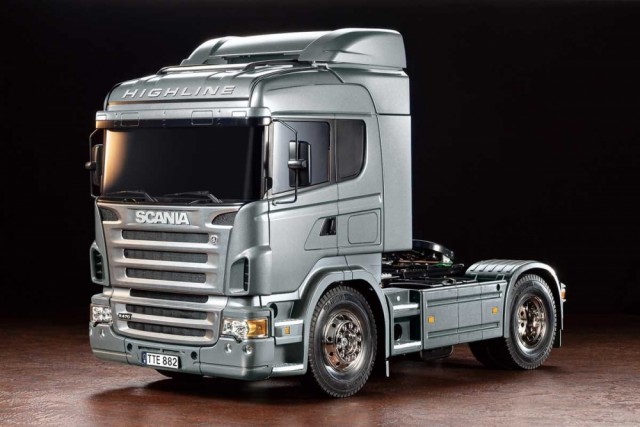 Tamiya 1/14 Scania R470 Silver Edition Pre-Painted Body