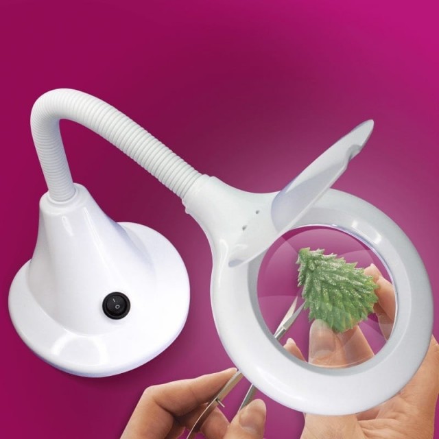Lightcraft Forstørrelsesglass med LED-lampe