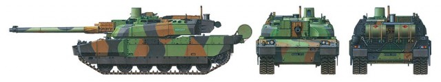 Tamiya 1/35 French Main Battle Tank Leclerc Series 2