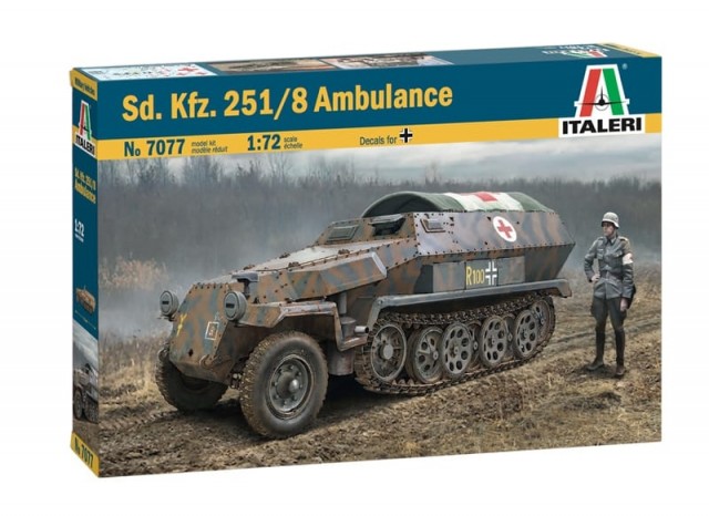 Italeri 1/72 sd. Kfz. 251/8 Ambulance