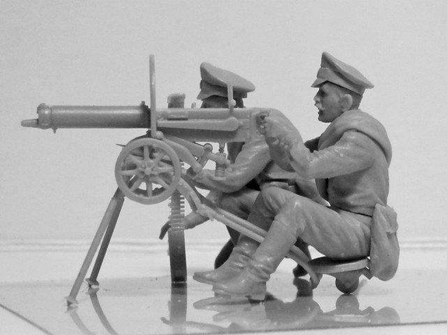 ICM 1/35 WWI Russian Maxim MG Team