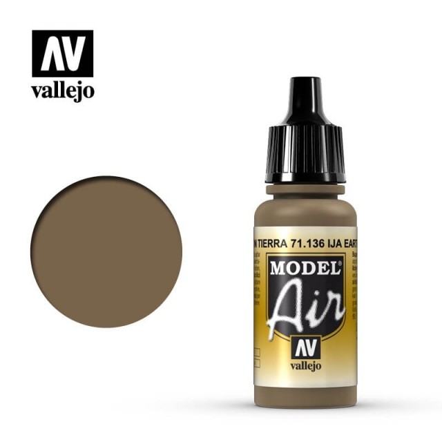 Vallejo Model Air IJA Earth Brown 17ml (71.136)