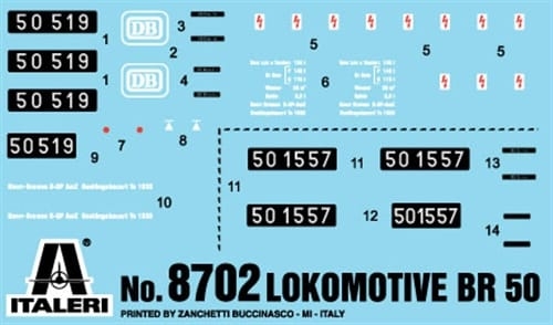 Italeri 1/87 Lokomotive BR 50