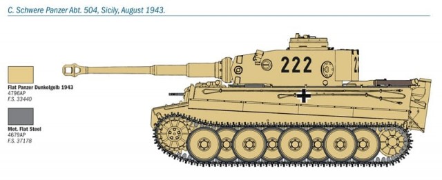 Italeri 1/35 Tiger VI Ausf. E Early Production