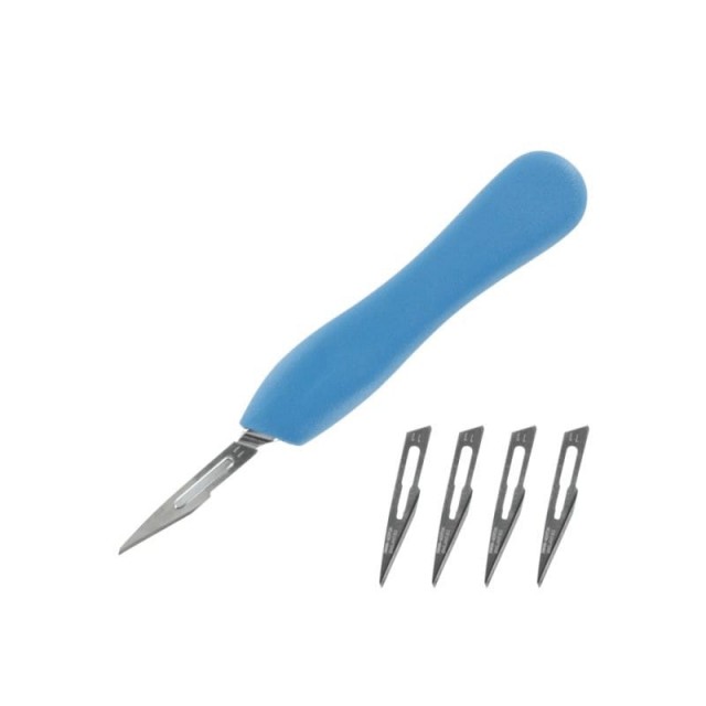 Model Craft Skapell Plasthåndtak (5stk. Knivblader)