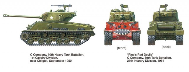 Tamiya 1/35 U.S Medium Tank M4A3E8 Sherman Easy Eight Korean War