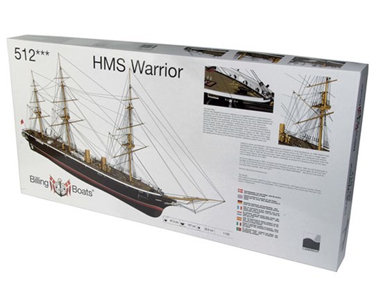 Billing Boats trebyggesett 1/100 H.M.S Warrior