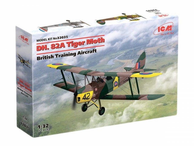 ICM 1/32 British Training Aircraft DH. 82A Tiger Moth