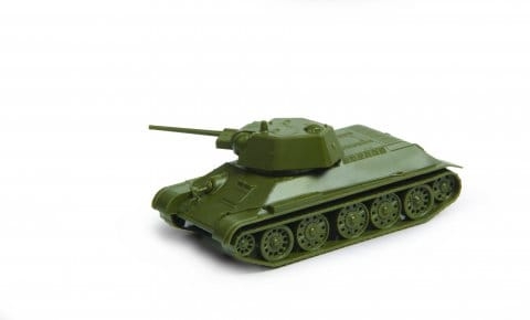 Zvezda 1/100 Soviet Medium Tank T-34/76 (Mod.1943)