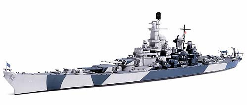 Tamiya 1/700 U.S Navy Battleship BB-61 Iowa 31616